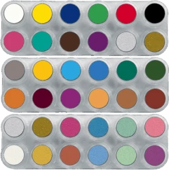 Grimas Water Make-up Pure Palet 36 Kleuren 5 Grimas Water Make-up Pure Palet 36 Kleuren -Speciale Effecten Make-Upwinkel grimas water make up pure palet 36 kleuren 2