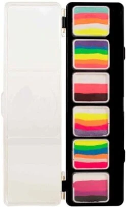 Hobby Watercolour Splitcake Neon Paint Palet