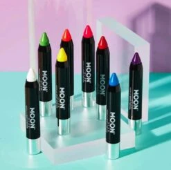 Intense Neon Body Crayons Paars -Speciale Effecten Make-Upwinkel intense neon body crayons paars 2