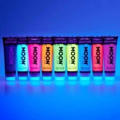Intense Neon Face And Body Paint Wit 75ml -Speciale Effecten Make-Upwinkel intense neon face and body paint wit 75ml 3
