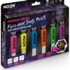 Intense Neon Face And Body Paints Voordeelset -Speciale Effecten Make-Upwinkel intense neon face and body paints voordeelset