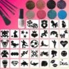 Jongens & Meisjes Glittertattoo Set -Speciale Effecten Make-Upwinkel jongens meisjes glittertattoo set