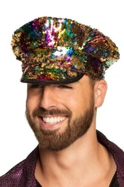 Boland Kapiteinspet Regenboog -Speciale Effecten Make-Upwinkel kapiteinspet regenboog 3