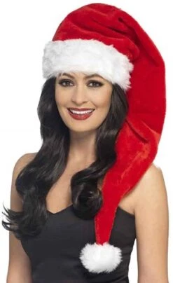 Kerst Muts Lang Rood