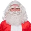 Kerstman Baardstel En Pruik Deluxe -Speciale Effecten Make-Upwinkel kerstman baardstel en pruik deluxe