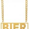 Ketting Met Hanger Bier -Speciale Effecten Make-Upwinkel ketting met hanger bier