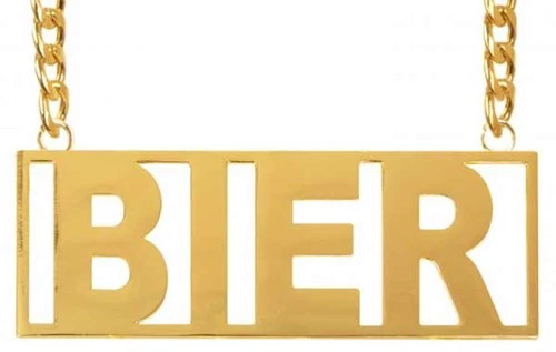 Ketting Met Hanger Bier 4 Ketting Met Hanger Bier - Afbeelding 2