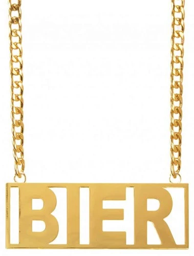 Ketting Met Hanger Bier 3 Ketting Met Hanger Bier