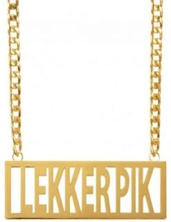 Ketting Met Hanger Lekker Pik