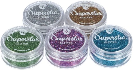 Superstar Laser Glitter Tattoo Glitter Set 5 Superstar Laser Glitter Tattoo Glitter Set - Afbeelding 3