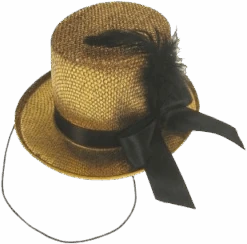 Midi Hoed Glitter Goud