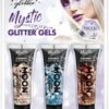 Mystic Glitter Gels Goud Blauw Rood -Speciale Effecten Make-Upwinkel mystic glitter gels goud blauw rood