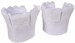 Pieten Manchetten Deluxe Wit