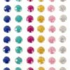 Plaksteentjes Glitter Rondjes 60 Stuks -Speciale Effecten Make-Upwinkel plaksteentjes glitter rondjes 60 stuks