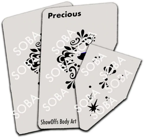 Precious Masker Schmink Sjabloon 4 Precious Masker Schmink Sjabloon - Afbeelding 2