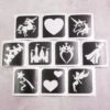 Princess Glittertattoo Sjablonenset -Speciale Effecten Make-Upwinkel princess glittertattoo sjablonenset