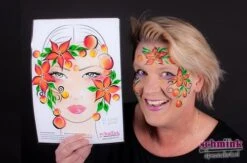 PXP Splitcake Schmink Funky Rasta -Speciale Effecten Make-Upwinkel pxp splitcake schmink funky rasta 2