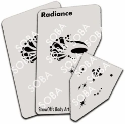 Radiance Masker Schmink Sjabloon 5 Radiance Masker Schmink Sjabloon -Speciale Effecten Make-Upwinkel radiance masker schmink sjabloon 2