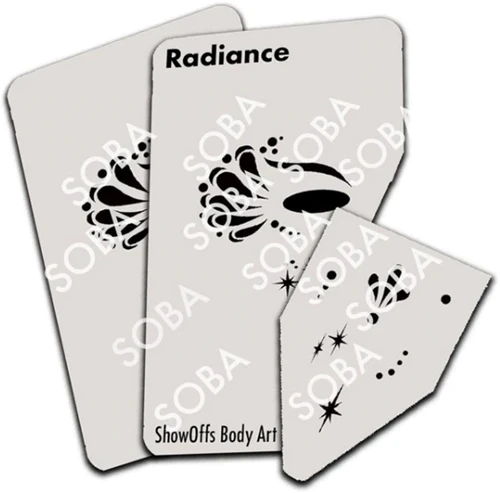 Radiance Masker Schmink Sjabloon 4 Radiance Masker Schmink Sjabloon - Afbeelding 2