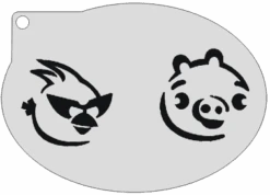 Schminksjabloon Angry Birds