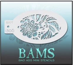 Schminksjabloon Bad Ass BAM 1306