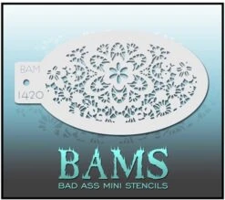 Schminksjabloon Bad Ass BAM 1420