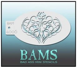 Schminksjabloon Bad Ass BAM 4006