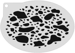 Schminksjabloon Bloedvlekken