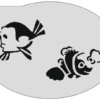 Schminksjabloon Dory & Nemo -Speciale Effecten Make-Upwinkel schminksjabloon dory nemo