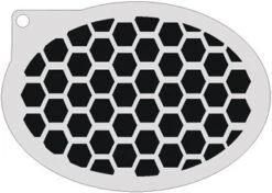 Schminksjabloon Honinggraat