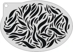 Schminksjabloon Jungle