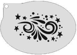 Schminksjabloon Krullen En Sterren