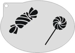 Schminksjabloon Lolly En Snoepje