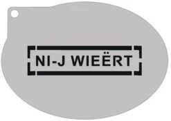 Schminksjabloon Ni-jwieërt