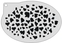 Schminksjabloon Panter