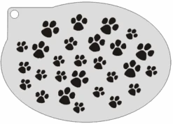 Schminksjabloon Pootjes