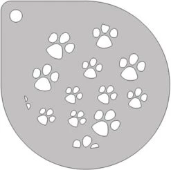 Schminksjabloon Rond Pootjes