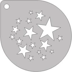 Schminksjabloon Rond Sterren