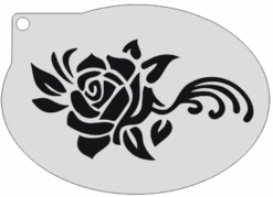 Schminksjabloon Roos