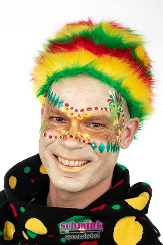 Schminksjabloon Ruiten 4 Schminksjabloon Ruiten - Afbeelding 2