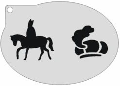 Schminksjabloon Sinterklaas
