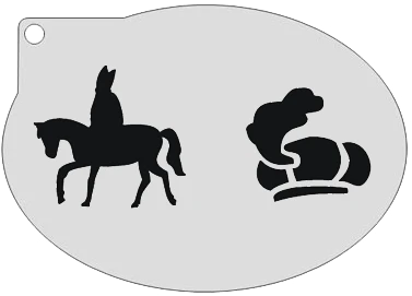 Schminksjabloon Sinterklaas 3 Schminksjabloon Sinterklaas