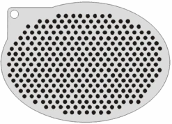 Schminksjabloon Stipjes