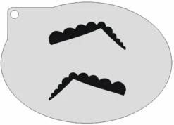 Schminksjabloon Wenkbrauw