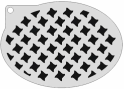 Schminksjabloon Windmolen