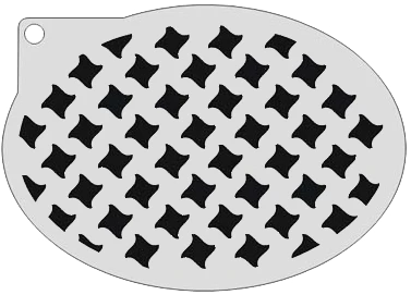 Schminksjabloon Windmolen 3 Schminksjabloon Windmolen