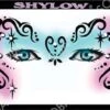 Shylow Masker Schmink Sjabloon -Speciale Effecten Make-Upwinkel shylow masker schmink sjabloon