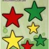 Strijkapplicatie 6 Stuks Limburg Sterren Mix -Speciale Effecten Make-Upwinkel strijkapplicatie 6 stuks limburg sterren mix