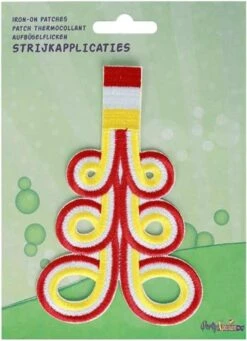 Strijkapplicatie Brandenburgers Oeteldonk 13 X 9