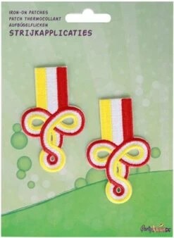 Strijkapplicatie Brandenburgers Oeteldonk 8 X 5